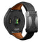Leather Magnetic Buckle Strap For Garmin Venu 3/Forerunner255//265