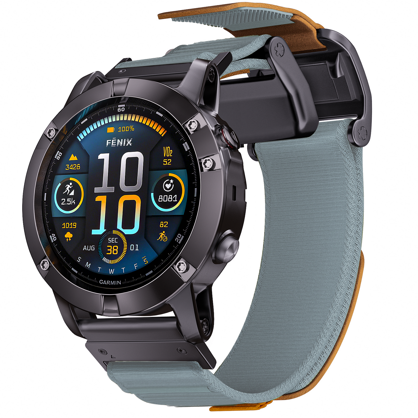 Mag Buckle Nylon Band For Garmin