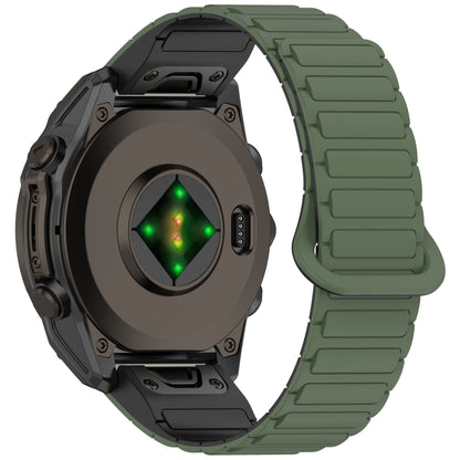 Silicone Magnetic Loop Band For Garmin Fenix 8 5X 6 Pro 6X 7 7X