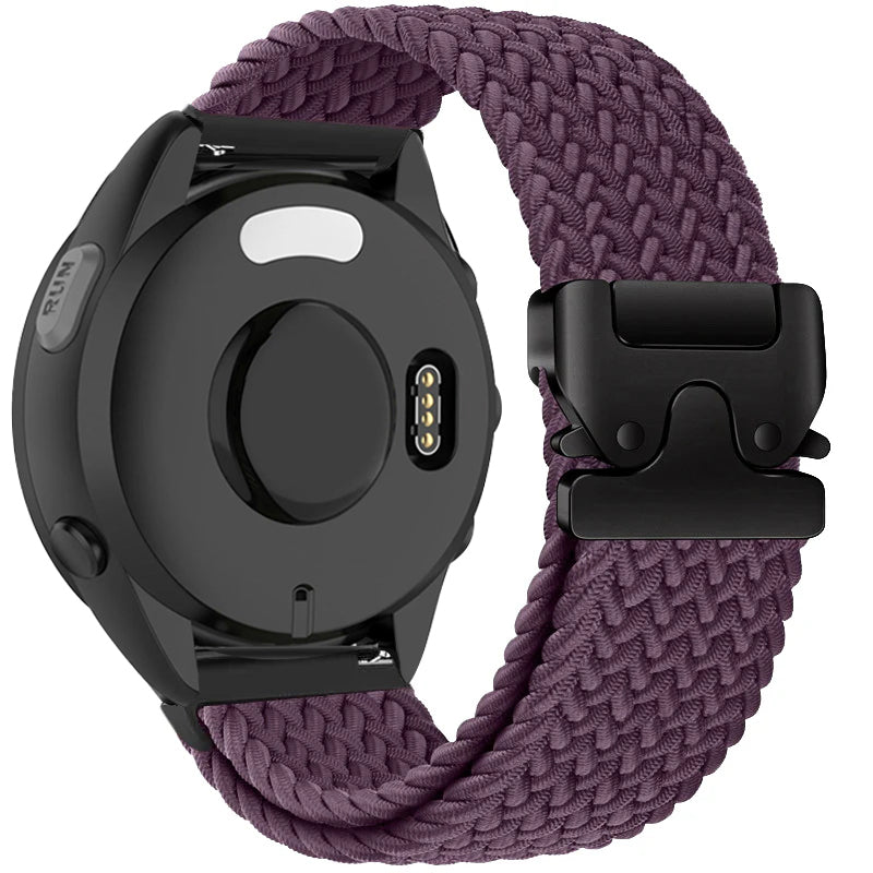 Parachute Buckle Nylon Band For Garmin Forerunner245/255s/255//265M/Venu/Venu2