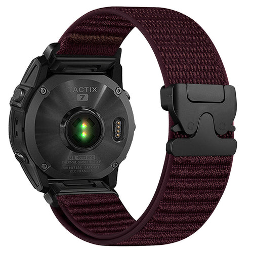 Mountain Pattern Nylon Strap For Garmin-Lengthened Size