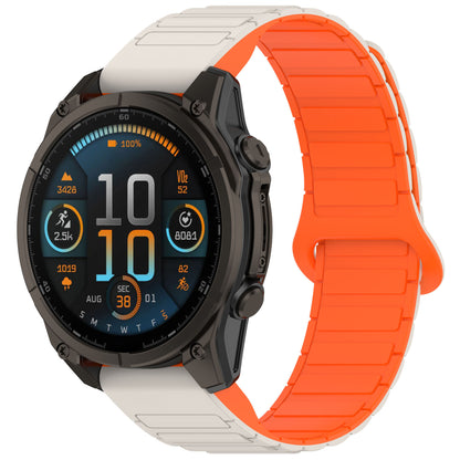Silicone Magnetic Loop Band For Garmin Fenix 8 5X 6 Pro 6X 7 7X