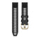 Two-tone stepped silicone strap for Garmin
