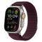 Mountain Pattern Nylon Loop Strap For Apple Watch