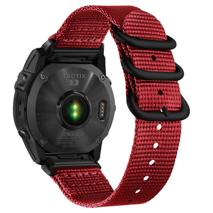 Oval Buckle Design Nylon straps For Garmin