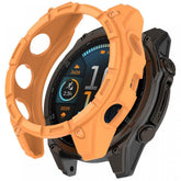 TPU Hollow Half Wrapped Watch Cover - For Garmin Fenix 8