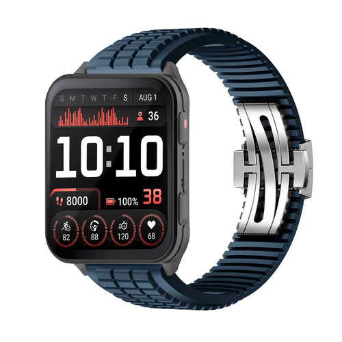 Cross-Country Fluororubber Strap Upgraded Version For Garmin Venu X1-24mm