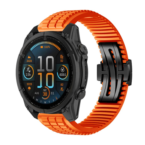 Cross-Country Fluororubber Strap Upgraded Version For Garmin