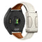 Leather Magnetic Buckle Strap For Garmin Venu 3/Forerunner255//265