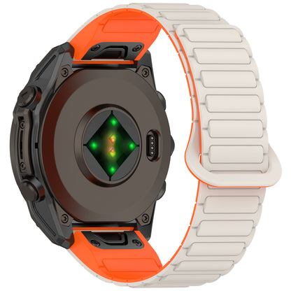 Silicone Magnetic Loop Band For Garmin Fenix 8 5X 6 Pro 6X 7 7X