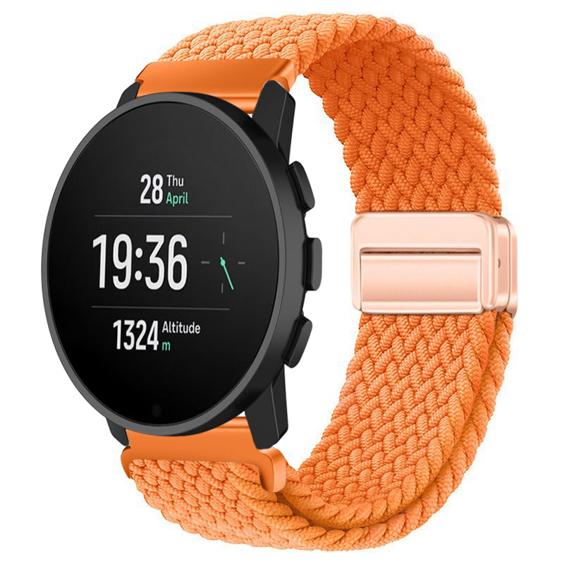 Magnetic Buckle Nylon Strap For Suunto -22mm