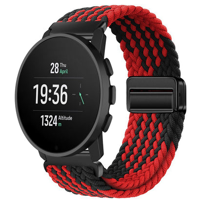 Magnetic Buckle Nylon Strap For Suunto -22mm
