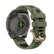 Two-tone stepped silicone strap for Garmin