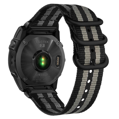 Oval Buckle Design Nylon straps For Garmin