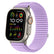 Mountain Pattern Nylon Loop Strap For Apple Watch