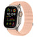 Mountain Pattern Nylon Loop Strap For Apple Watch