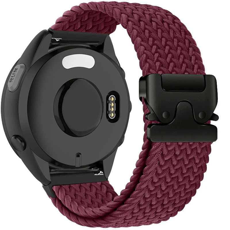 Parachute Buckle Nylon Band For Garmin Forerunner245/255s/255//265M/Venu/Venu2