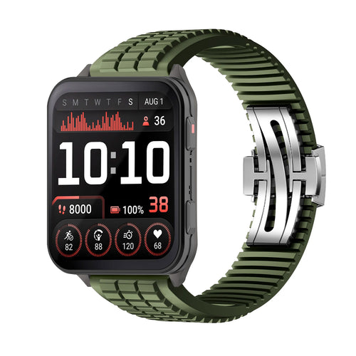 Cross-Country Fluororubber Strap Upgraded Version For Garmin Venu X1-24mm