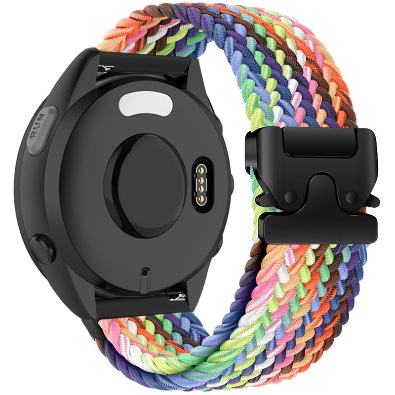 Parachute Buckle Nylon Band For Garmin Forerunner245/255s/255//265M/Venu/Venu2