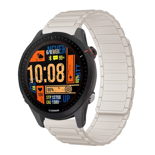 Silicone Magnetic Watch Band For Garmin Venu 3/Venu 2/Forerunner245/255s/255//265