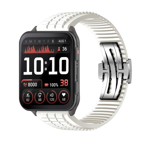 Cross-Country Fluororubber Strap Upgraded Version For Garmin Venu X1-24mm