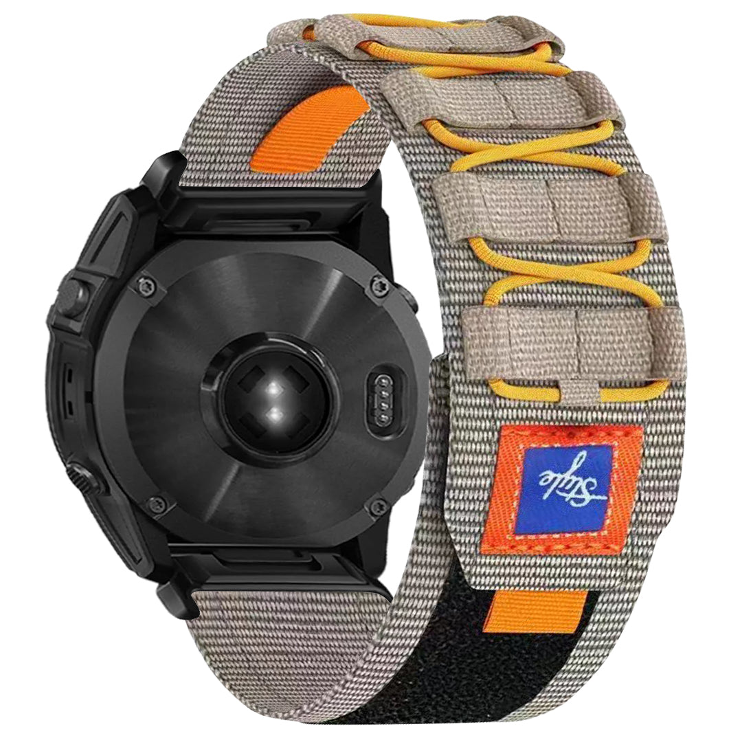 Designer Nylon Woven Band For Garmin-Lengthened Size – Baool