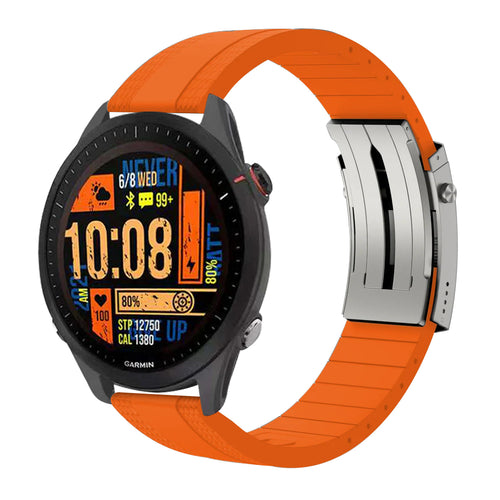 Fluororubber Luxe Band for Garmin Forerunner245/255s/Venu/Venu2