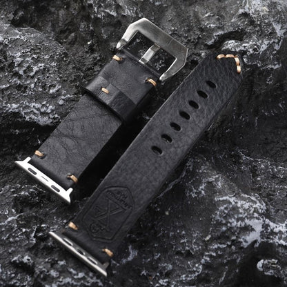 Handmade Vintage Leather Apple Watch Band