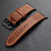 Vintage Leather Strap For Apple Watch