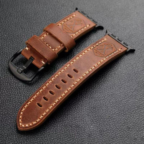 Vintage Leather Strap For Apple Watch