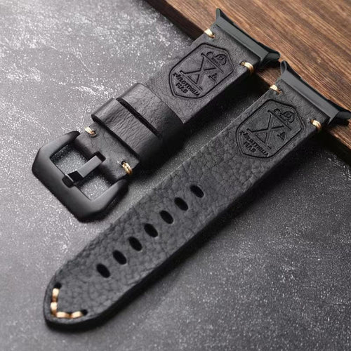 Vintage Leather Band For Samsung Galaxy Watch