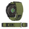 Nylon Canvas Loop Velcro Strap For Garmin