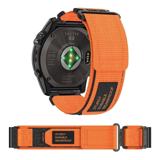 Nylon Canvas Loop Velcro Strap For Garmin