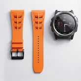 Aerodynamic Air-Flow FKM Rubber Strap for Garmin
