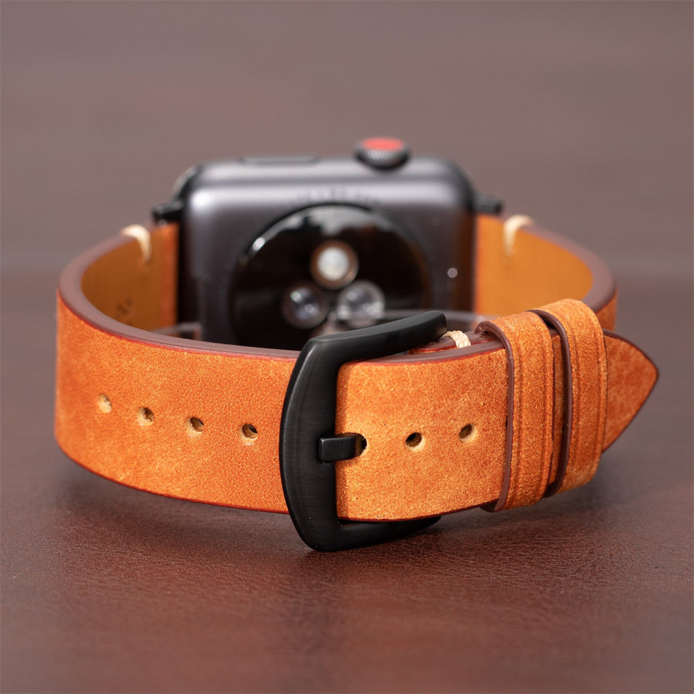 Premium Italian Leather Strap For Apple Watch – Baool