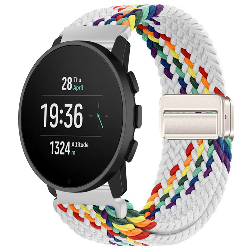 Magnetic Buckle Nylon Strap For Suunto -22mm