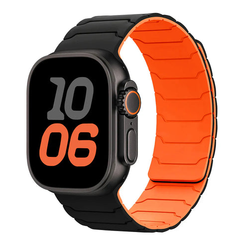 Armor Warrior Silicone Magnetic Band For Apple Watch