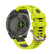 Two-tone stepped silicone strap for Garmin