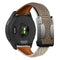 Leather Magnetic Buckle Strap For Garmin Venu 3/Forerunner255//265