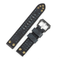 Hand-engraved Embossed Leather Watch Strap — 18/20/22/24mm