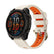 Two-tone stepped silicone strap for Garmin