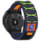 Designer Nylon Woven Band For Garmin-Lengthened Size