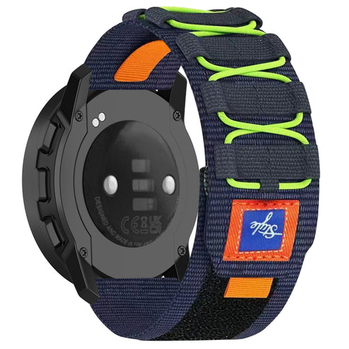 Designer Nylon Woven Band For Suunto -22mm