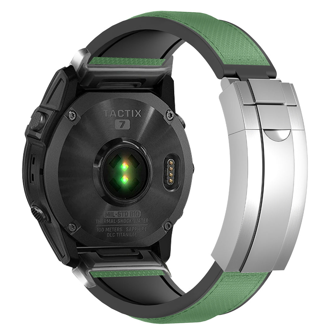 FKM Rubber “R” Buckle Strap For Garmin