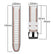 Grained Leather Strap for Garmin Watch