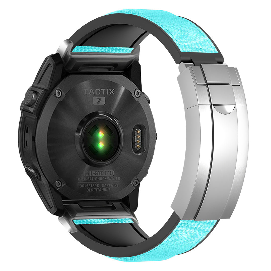 FKM Rubber “R” Buckle Strap For Garmin