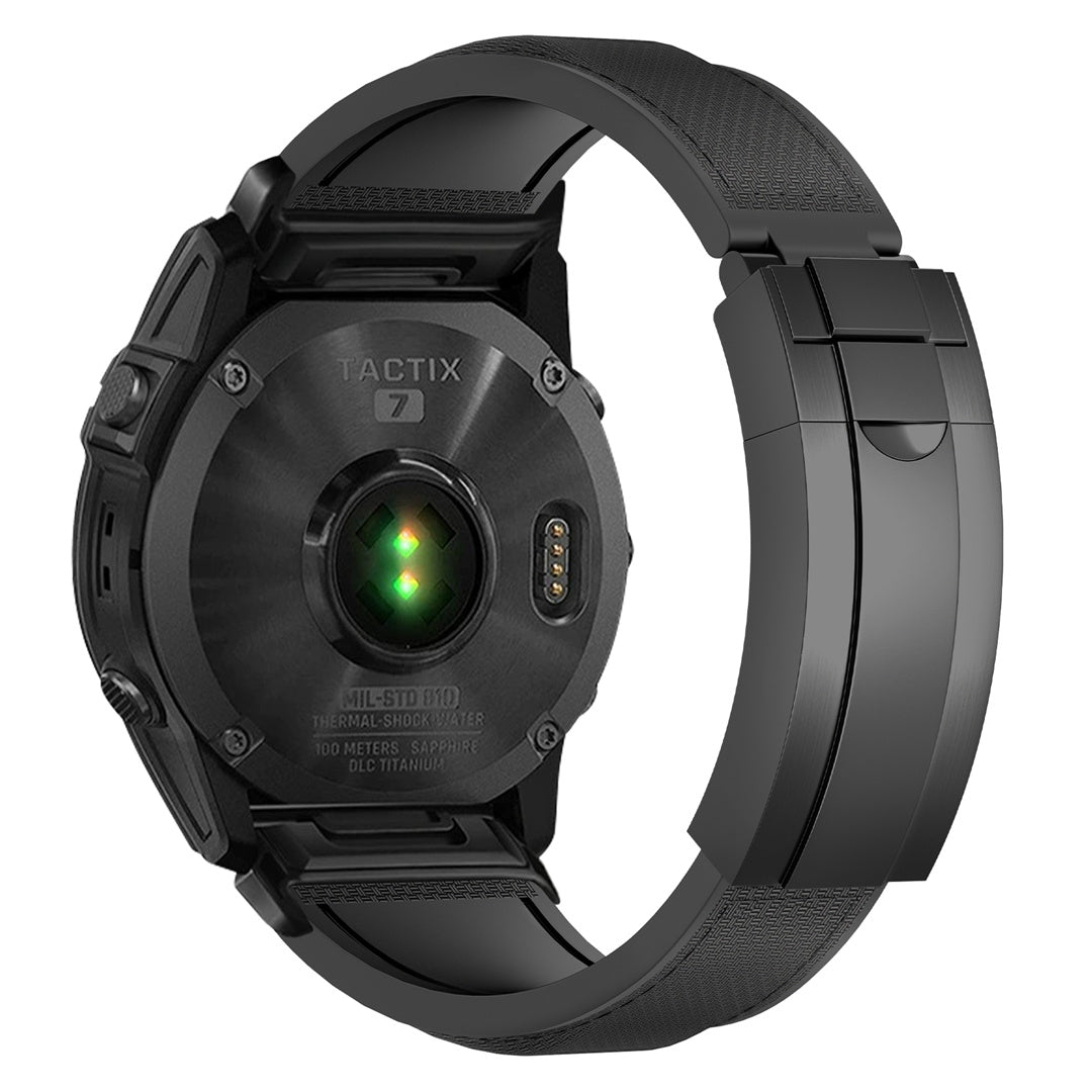 FKM Rubber “R” Buckle Strap For Garmin – Baool