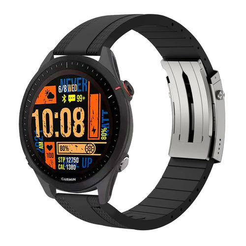 Fluororubber Luxe Band for Garmin Forerunner245/255s/Venu/Venu2