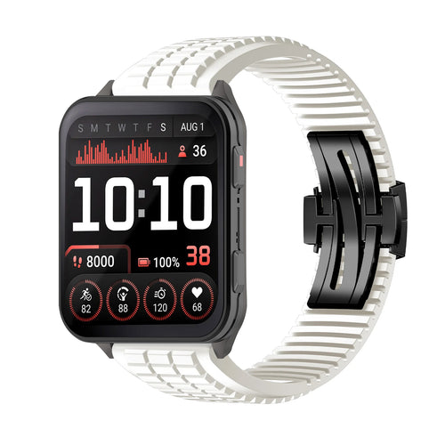 Cross-Country Fluororubber Strap Upgraded Version For Garmin Venu X1-24mm