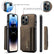 2-in-1 Magnetic Detachable Wallet Case for iPhone